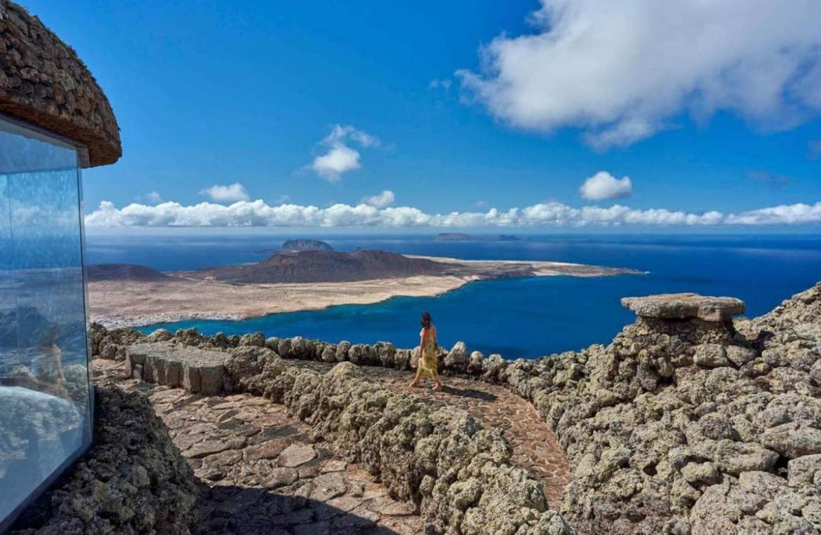 Montana Blanca Lanzarote Casa Volcanica-Anclada Sobre La Lava Del Volcan מראה חיצוני תמונה