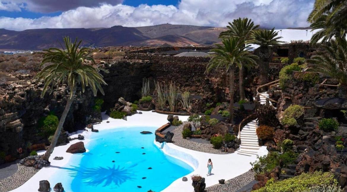 Montana Blanca Lanzarote Casa Volcanica-Anclada Sobre La Lava Del Volcan מראה חיצוני תמונה
